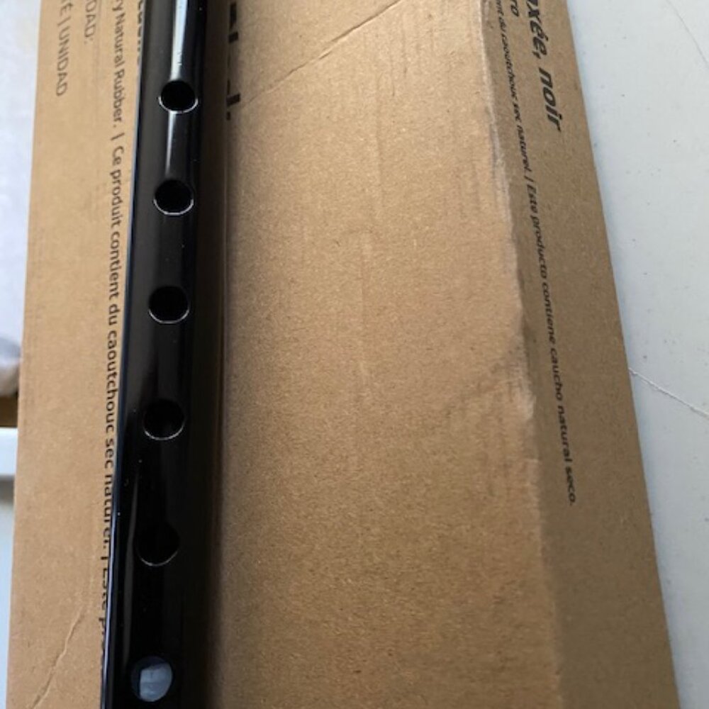 Medline Adjustable Aluminum Offset Walking Cane: Black - Picture 4 of 10